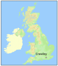 UK map