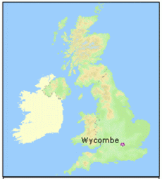 UK map