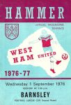 Match programme