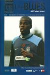 Match programme