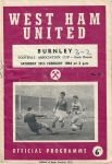Match programme