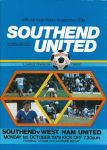 Match programme