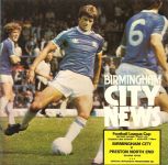 Match programme
