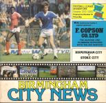 Match programme