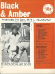 Match programme