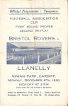 Match programme
