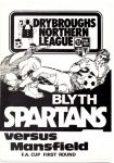 Match programme