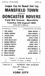 Match programme