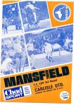 Match programme