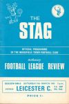Match programme