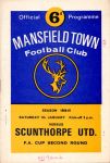Match programme