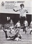 Match programme