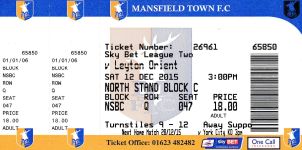 Match ticket