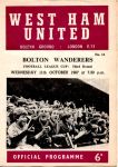 Match programme