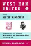 Match programme
