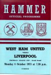 Match programme