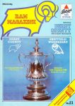 Match programme