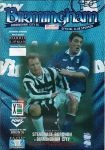 Match programme
