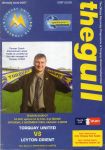 Match programme